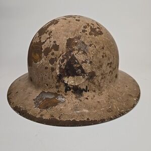 WW2 Civil Defense Air Raid Warden Home Front Metal Helmet‎